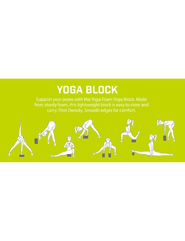 Urban Fitness Equipment Marble Yoga Block, hi-res image number null