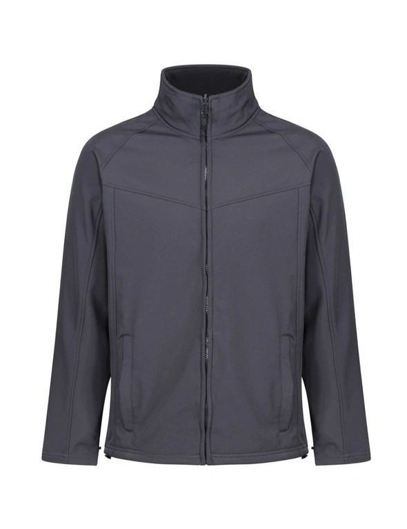 Regatta Uproar Mens Softshell Wind Resistant Fleece Jacket, hi-res image number null