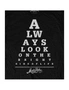 Monty Python Unisex Adult Bright Side Eye Test T-Shirt, hi-res