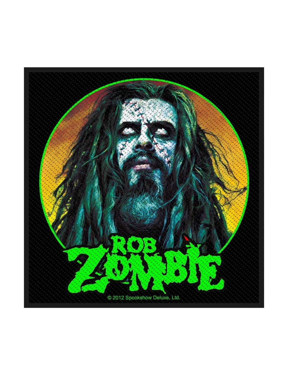Rob Zombie Face Patch | Rockmans