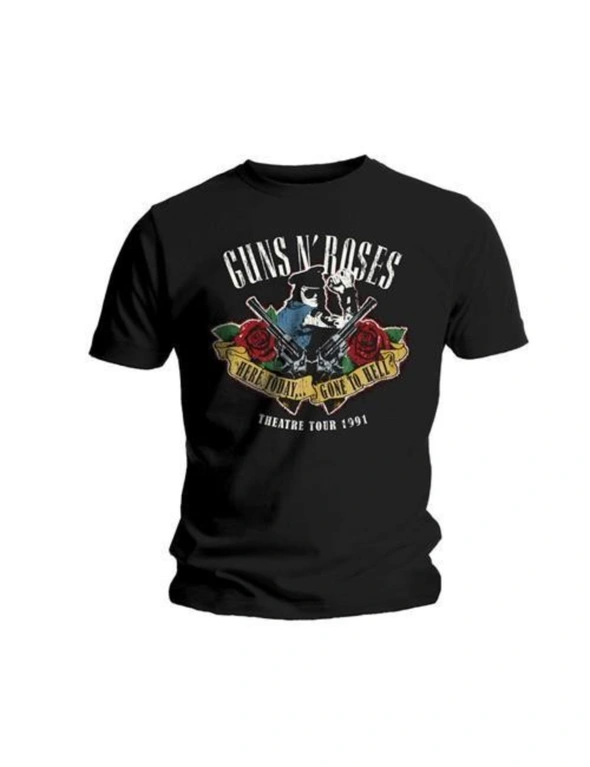 Guns N Roses Unisex Adult Here Today & Gone To Hell T-Shirt, hi-res image number null