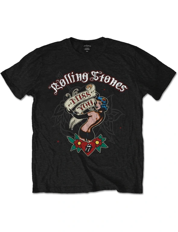 The Rolling Stones Unisex Adult Miss You T-Shirt, hi-res image number null