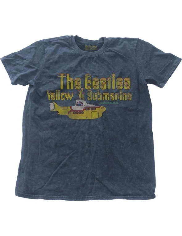 The Beatles Unisex Adult Yellow Submarine Nothing Is Real T-Shirt, hi-res image number null