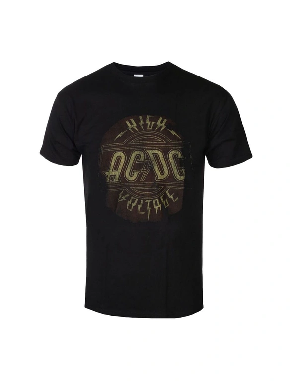 AC/DC Unisex Adult High Voltage Vintage T-Shirt, hi-res image number null