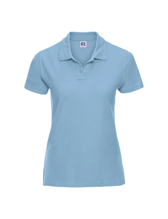 Russell Europe Womens/Ladies Ultimate Classic Cotton Short Sleeve Polo Shirt, hi-res image number null