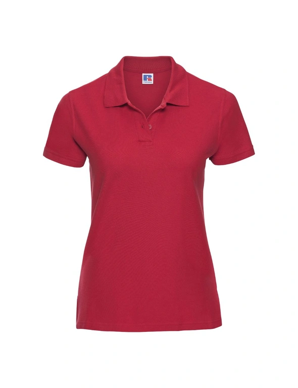 Russell Europe Womens/Ladies Ultimate Classic Cotton Short Sleeve Polo Shirt, hi-res image number null