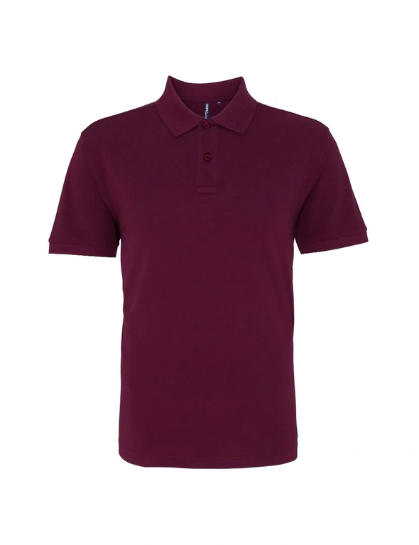 Asquith & Fox Mens Plain Short Sleeve Polo Shirt, hi-res image number null