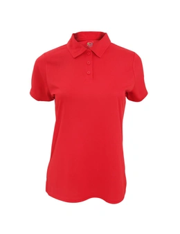 Fruit Of The Loom Womens/Ladies Moisture Wicking Lady-Fit Performance Polo Shirt