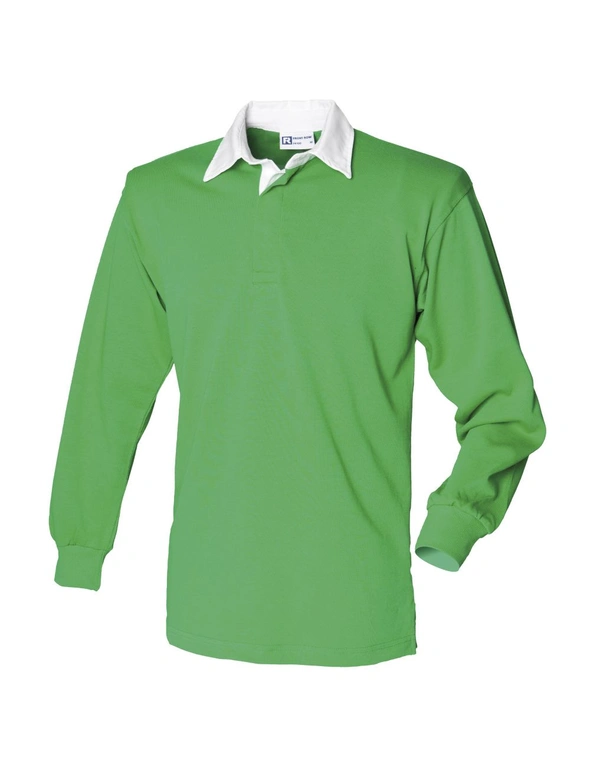 Front Row Long Sleeve Classic Rugby Polo Shirt, hi-res image number null