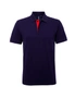 Asquith & Fox Mens Classic Fit Contrast Polo Shirt, hi-res