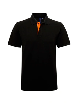 Asquith & Fox Mens Classic Fit Contrast Polo Shirt