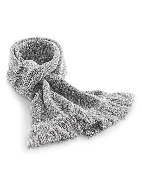 Beechfield Unisex Classic Knitted Scarf, hi-res image number null