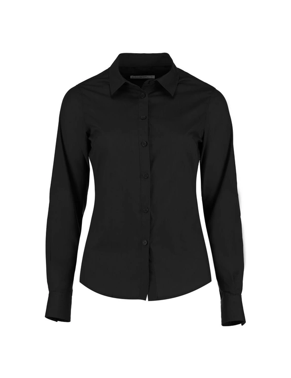 Kustom Kit Womens/Ladies Long Sleeve Poplin Shirt, hi-res image number null