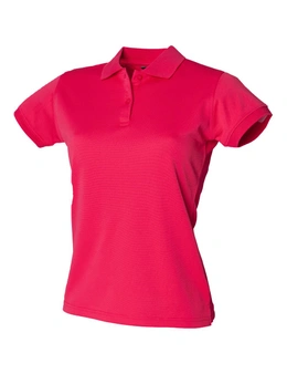 Henbury Womens/Ladies Coolplus® Fitted Polo Shirt