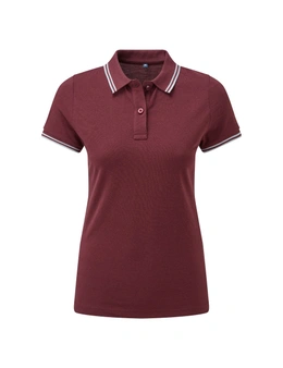 Asquith & Fox Womens/Ladies Classic Fit Tipped Polo