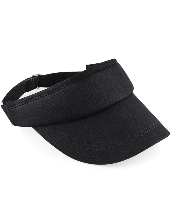 Beechfield Unisex Sports Visor / Headwear (Pack of 2), hi-res image number null