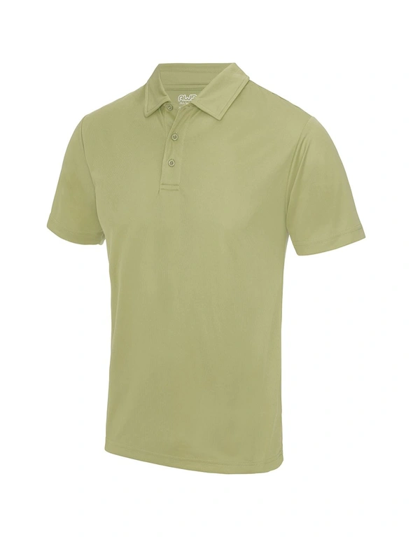 AWDis Just Cool Mens Plain Sports Polo Shirt, hi-res image number null