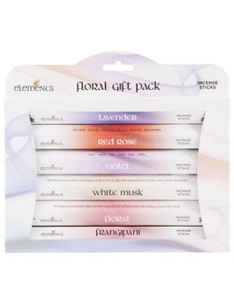 Something Different Elements Incense Stick Floral Gift Pack (Pack Of 6)
