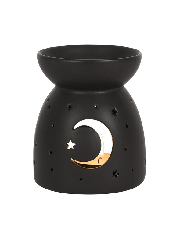 Something Different Mystical Moon Cut Out Oil Burner, hi-res image number null