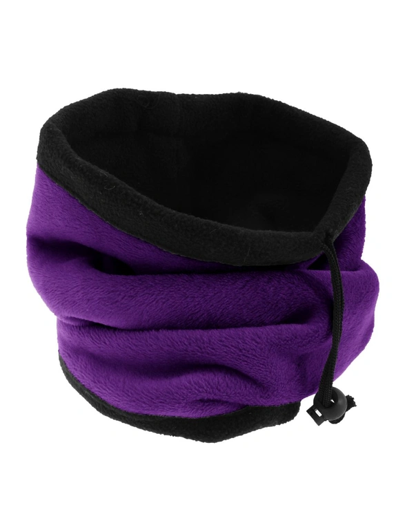 FLOSO Womens/Ladies Multipurpose Fleece Neckwarmer Snood / Hat, hi-res image number null