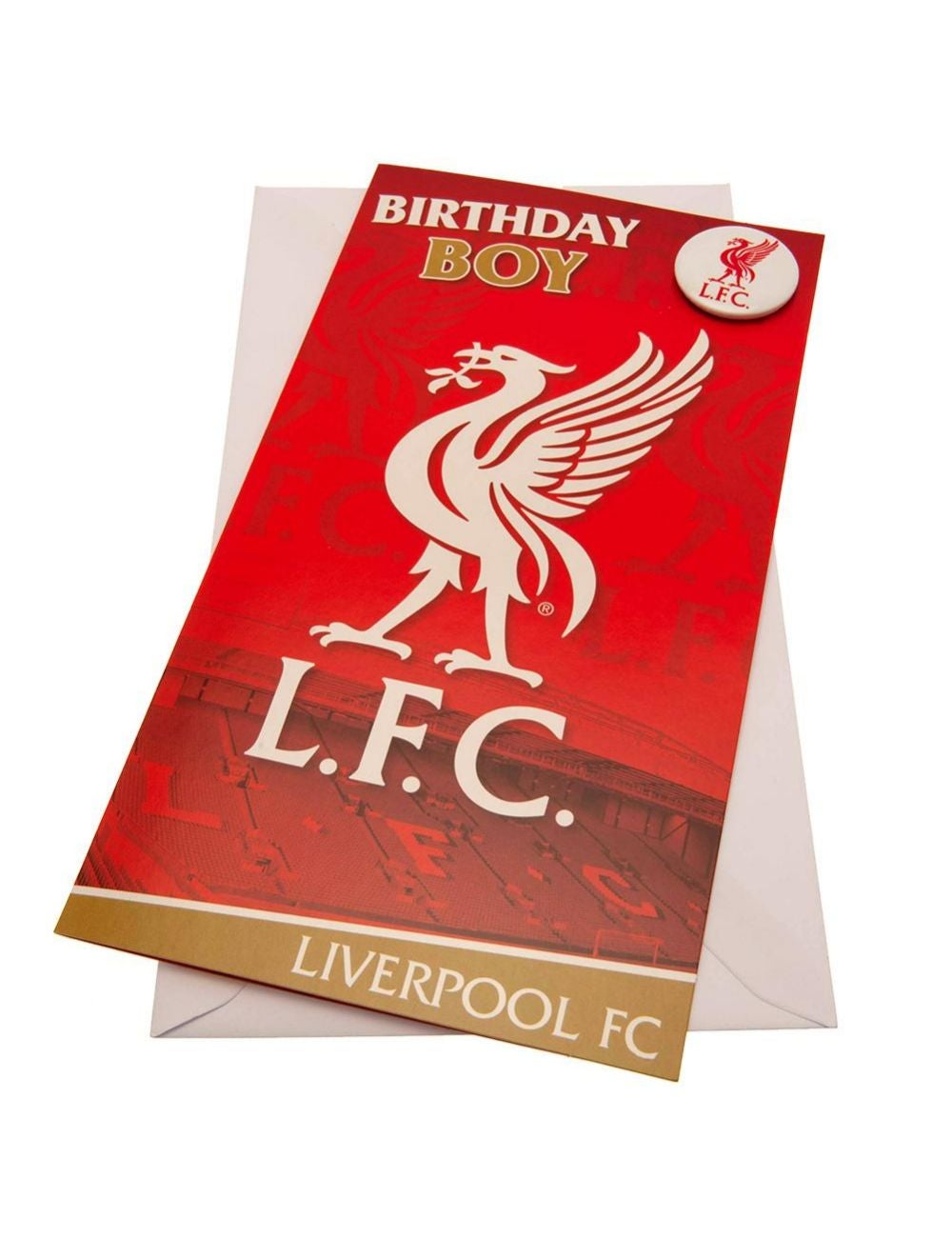 Liverpool FC Boys Birthday Card Set | Rockmans