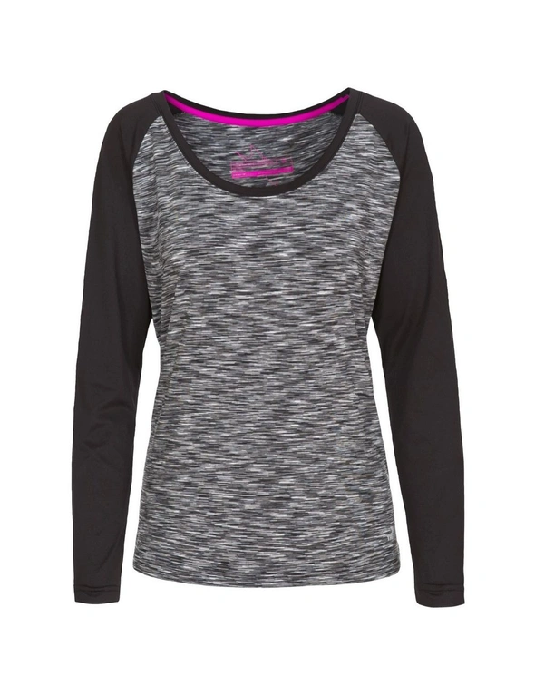 Trespass Womens/Ladies Miso Long Sleeve Active Top, hi-res image number null