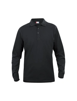 Clique Mens Classic Lincoln Long-Sleeved Polo Shirt