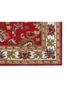 Handmade Floral Wool Rug - Kashan2- Red/Cream, hi-res