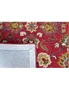 Handmade Floral Wool Rug - Kashan2- Red/Cream, hi-res