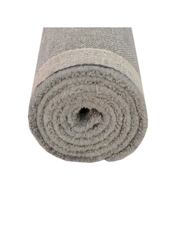 Vintage Handmade Wool Rug-Kashan 6269-Grey-110x160cm