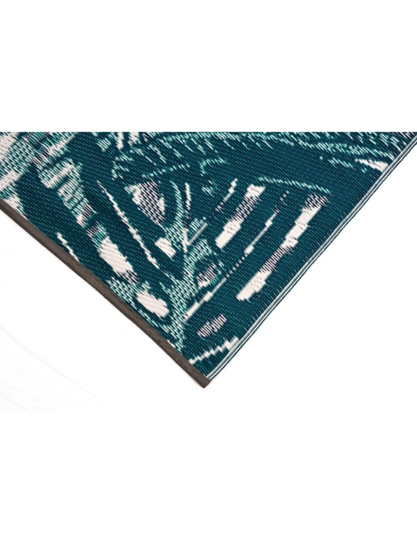 Reversible Indoor/Outdoor Mats - Chatai 2786 - Green/White, hi-res image number null