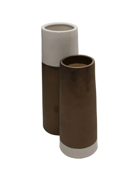 TwoDip Bronze Vase -Large, hi-res image number null