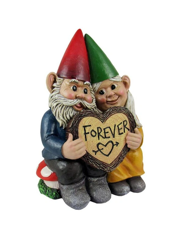 Forever Love Funny Dwarf Couple Garden Decorations Resin Ornaments, hi-res image number null