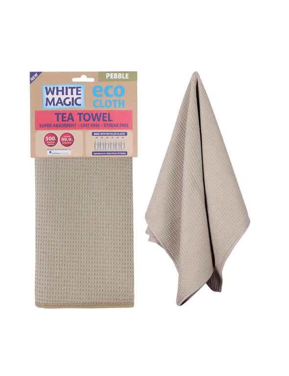 White Magic Tea Towel Single 3 Pack, hi-res image number null