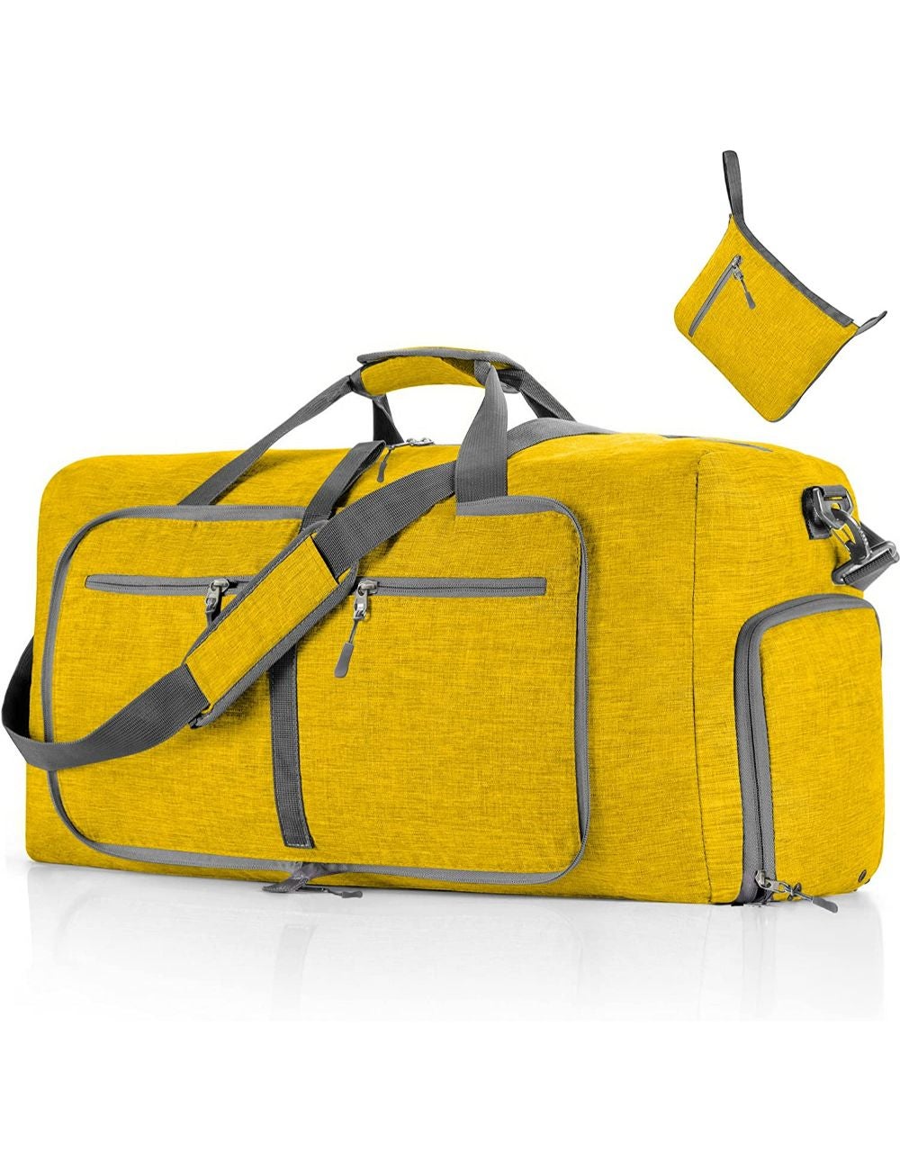 Yellow deals overnight bag