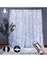 300 LEDs Window Curtain Fairy Lights 8 Modes and Remote Control for Bedroom (Cool White, 300 x 300cm), hi-res