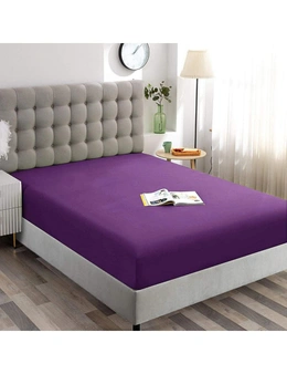 Fitted Sheet Super King Size, Premium Microfiber, Ultra-Soft, Wrinkle Free, Fits Mattress Deep Pocket up to 36cm