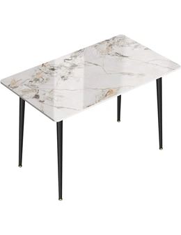 Rectangular Dining table made of Marble (Cold Jadeite) 120cm