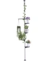 5-Layer Tension Pole Plant Stand Indoor Metal Flower Display Rack Space Saver, hi-res