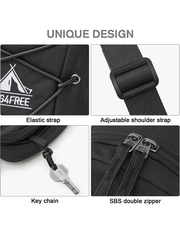 Small Crossbody Bag RFID, Mini Wallet Purse for Men Women | Rockmans