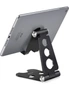 Adjustable Tablet Stand, Desktop Phone Holder, Aluminum Portable Folding Mounts, Anti-Slip Base, iPad iPhone Samsung LG, hi-res