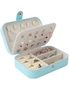 Portable Travel Jewelry Case (Sky-Blue), hi-res