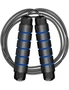 LT Skipping Rope Tangle-Free with Ball Bearings Rapid Speed Jump Rope Cable Ideal for Fitness Gym (Black), hi-res