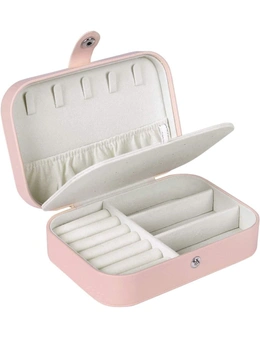 Portable Travel Jewelry Case (Pink)