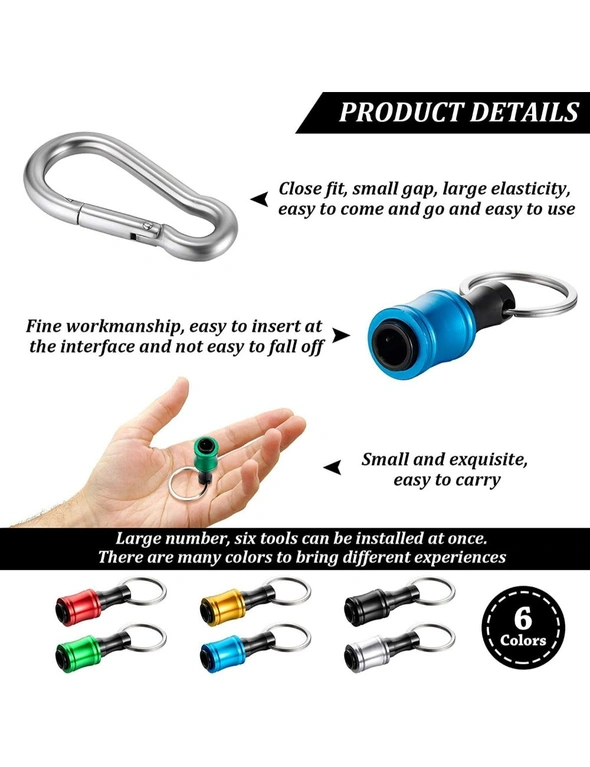 Strong Magnetic Carabiner Aluminum Alloy Carabiner Keychain