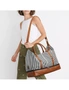 Women Travel Duffel Weekender Bag, Genuine Leather Shoulder Tote, hi-res
