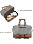 Women Travel Duffel Weekender Bag, Genuine Leather Shoulder Tote, hi-res