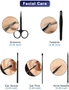 16-in-1 Manicure Set Nail Cutter Ear Pick Tweezers Nose Hair Scissors Eyebrow, hi-res