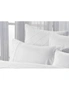Luxton Lamere White Pintuck Quilt Cover Set, hi-res