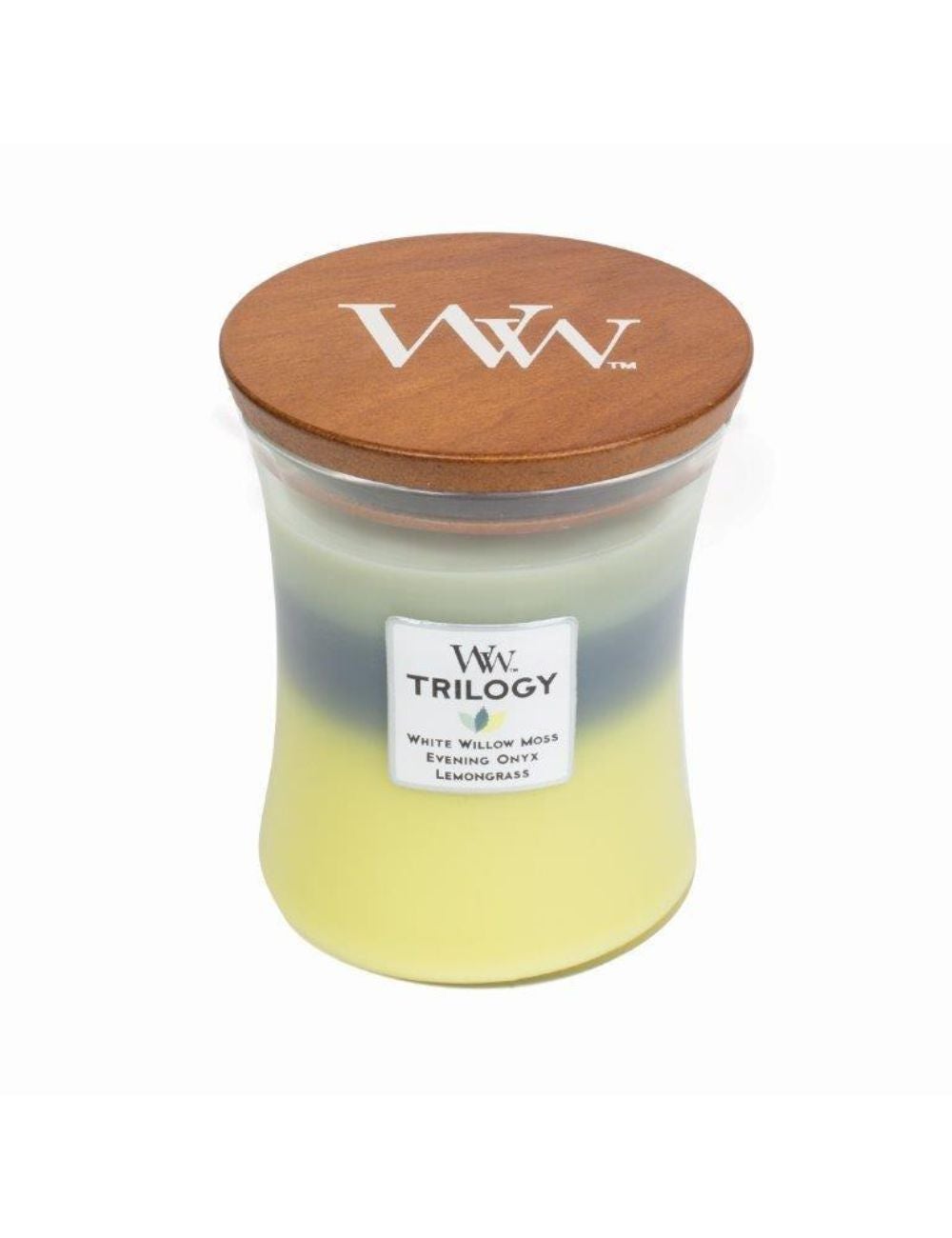 WoodWick Candle Medium Trilogy 275g Woodland Shade W Lane